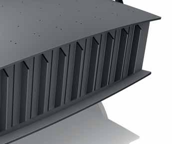 qualità del foro e alla tolleranza nella fi bra di carbonio, sono essenziali: - le geometrie ottimizzate delle punte PCD con taglienti in