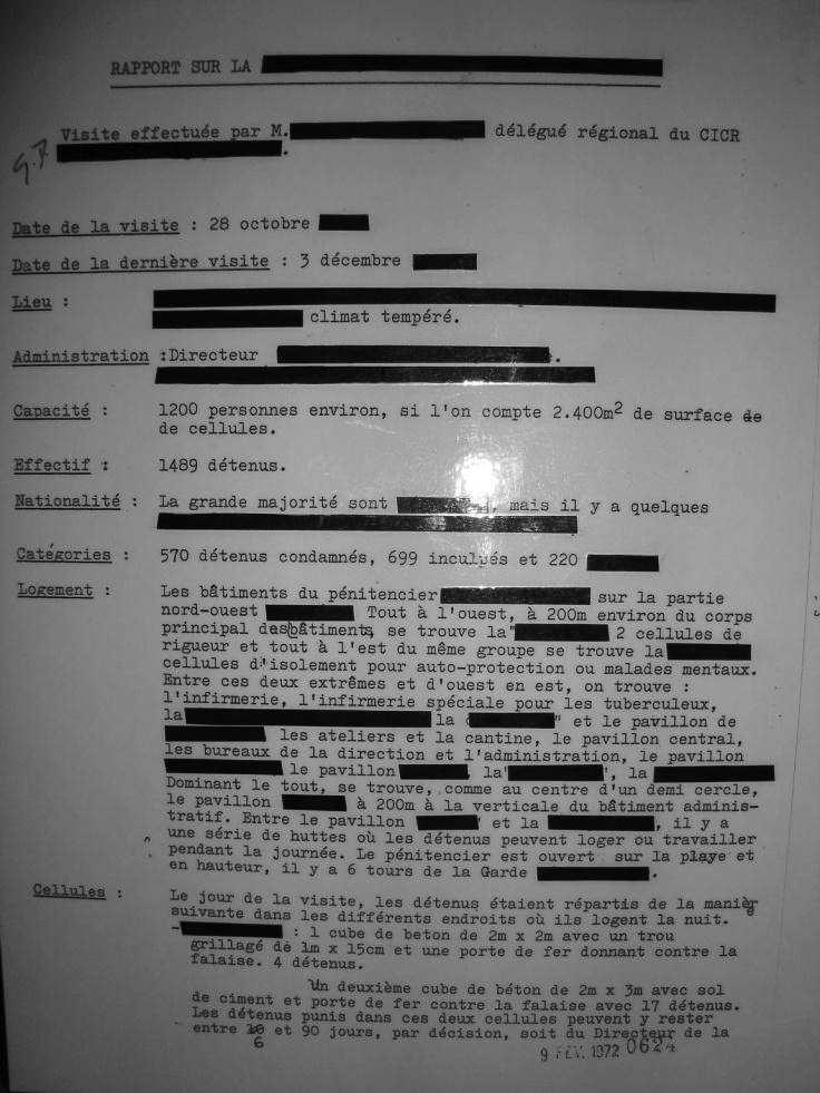 IL CICR E le carceri Il CICR è l unica organizzazione al mondo autorizzata a visitare regolarmente le carceri e ad intrattenersi con i detenuti.