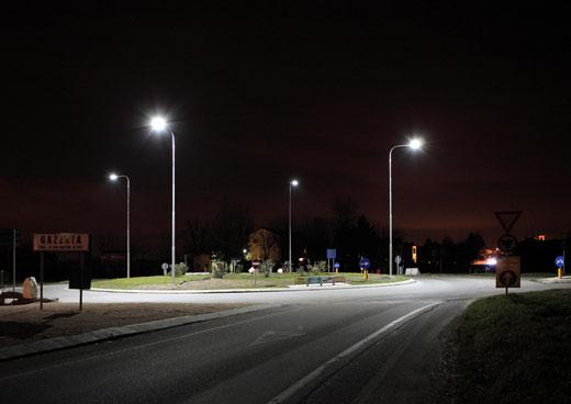 Illuminazione Stradale Rotatoria con