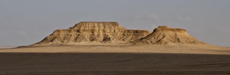 Elementi geomorfologici presi in esame Qaret el Himeimat Con i suoi 216 m s.l.m è uno dei punti più elevati dell intera area.