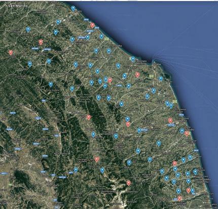 Il Servizio di avvertimento per la lotta alla mosca dell olivo nella Regione Marche è realizzato dal Centro Agrometeorologico dell ASSAM in stretta collaborazione con il SFR Meteo Gestione rete