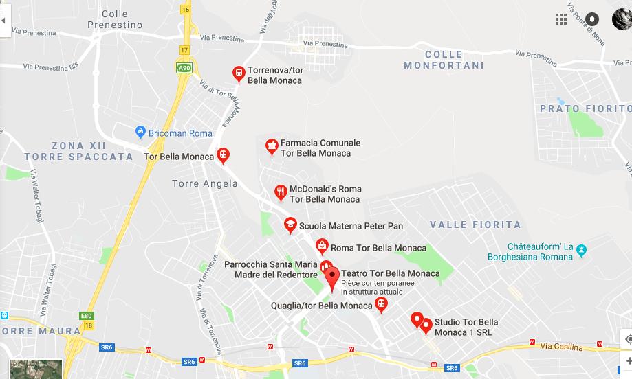 Casale della Sergetta, su via Appia Antica. Osteria delle Corse, su via Appia Nuova. Via Appia, strada romana del IV- III secolo a.c. Casal Rotondo, su via Appia Antica (VI miglio).
