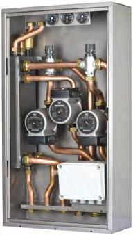 AT/BT e AT/BT2) Di serie kit termostato limite per impianti a bassa temperatura (Connect AT/BT e AT/BT2) Progettati per istallazioni all interno o all esterno solo ad incasso (protezione elettrica