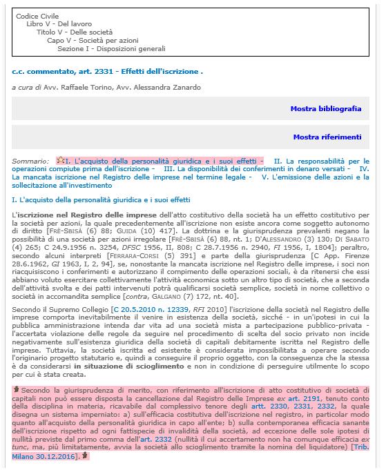 8. I documenti Il Commentario Il Commentario alla normativa fornisce l'analisi teorico pratica, curata dai migliori giuristi del mondo accademico e professionale, indispensabile per inquadrare a 360