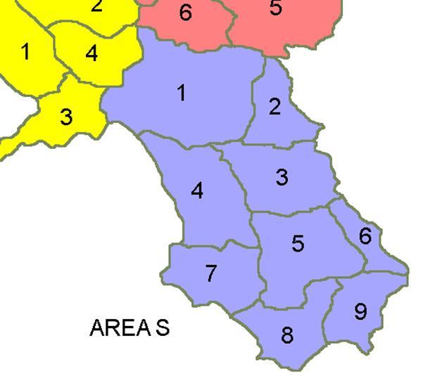 I settori di nostra competenza sono: S1: Monti Picentini (solo versante salernitano) S2: Marzano-Eremita S3: Monti Alburni S4: Chianiello-Vesole S6: Monti della Maddalena I nostri sentieri Picentini