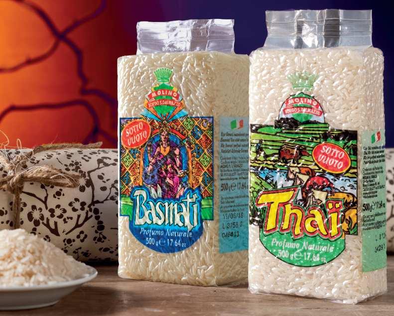 Riso Basmati 500 gr (cod. U450 ) Riso Thai 500 gr (cod.