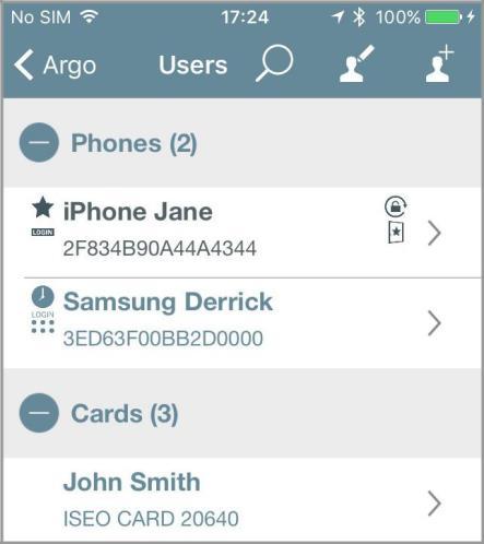 Inviti Gli Inviti permettono ai telefoni di auto-registrarsi nella serratura come utenti, usando il codice di invito, precedentemente memorizzato nella serratura dall Amministratore.