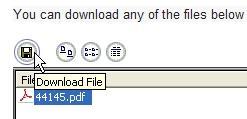 In alternativa, cliccare sul titolo del documento per accedervi e successivamente cliccare sull icona per il download. La cartella Documenti NON CONTIENE IL MODULO A.