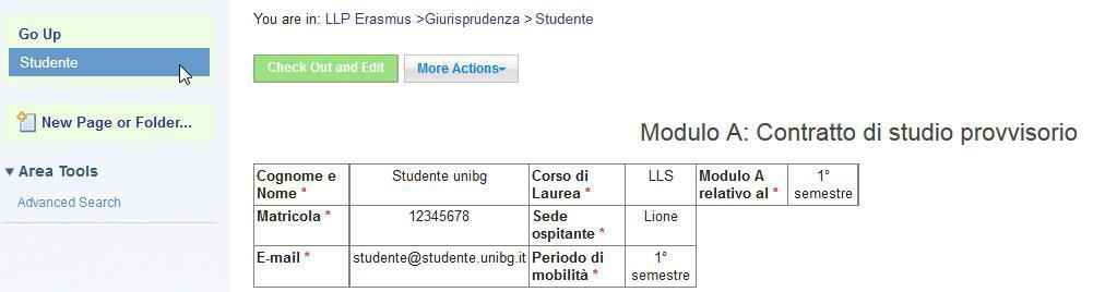 Nel campo To: digitare l indirizzo email del docente. Nel caso di più docenti, separare gli indirizzi con una virgola.