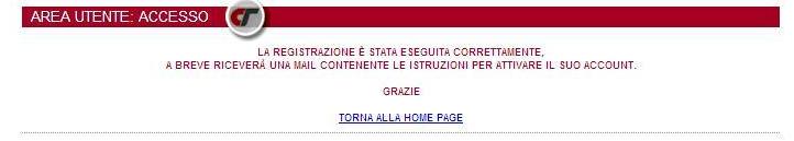 In questa sezione si potranno inserire: Cognome, Nome, Data di nascita, Sesso (spuntando la casella), Comune di nascita, Cittadinanza, Codice Fiscale, E-mail personale, accettazione dell Informativa