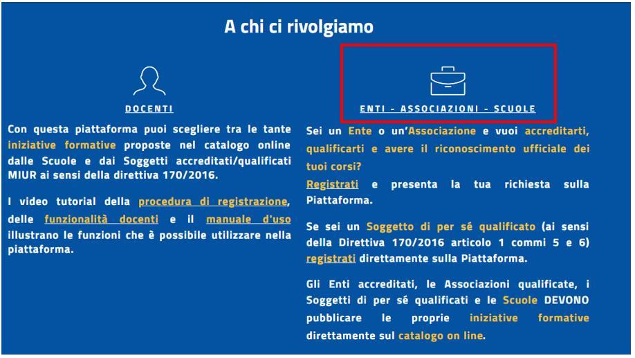 a partire dal sito del MIUR oppure digitando direttamente sul browser il seguente link