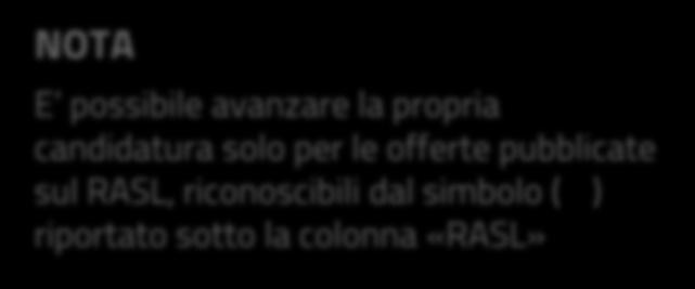 CANDIDATI DA «RICERCA OFFERTE STRUTTURA OSPITANTE» Ci sono due modi per accedere al modulo per avanzare la