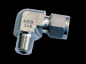 B F - Body Hex RACCORDI A DOPPIA OGIVA IN AISI 316 P FAIG RACCORDO DRITTO G - Nut Hex T ØE C B L ø (mm) P-NPT CODICE Dimensioni mm L B C E G F 1/8 1/4 SS-CM-FL2-NS4 35.6 14.2 12.7 2.