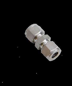 RACCORDI A DOPPIA OGIVA IN AISI 316 FAIG RACCORDO GIUNTATUBO F - Body Hex G - Nut Hex T ØE C L ø (mm) CODICE Dimensioni mm L C G F E 6 SS-U-ML6 41.0 15.3 14 14 4.8 19,00 8 SS-U-ML8 43.2 16.2 16 15 6.