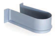 plastica Plastic under-sink curved insert 30121 21 10 Prof. - 24 8.