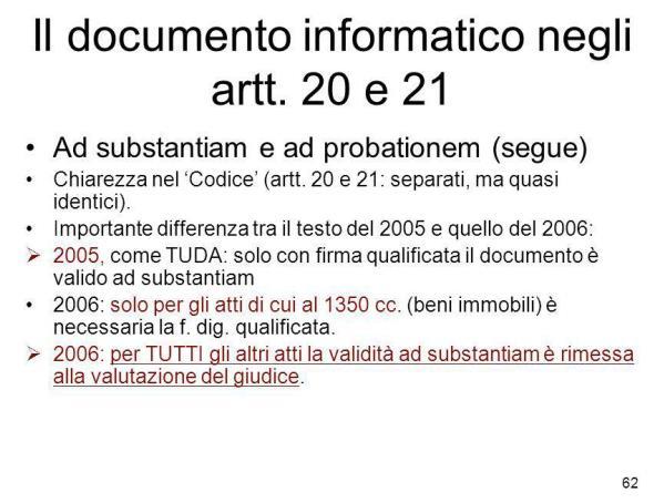 documento informatico artt. 20 e 21 un file malevolo con estensione.