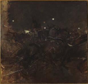 Boldini Notturno a Montmartre (Cavalli di