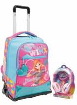 ZAINO ESTENSIBILE WINX 44, 90 KUFFIONE WINX INCLUSE