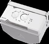 TM Il termostato di minima, nel funzionamento in riscaldamento, impedisce l avviamento del ventilatore se la batteria non ha raggiunto la temperatura di setpoint.