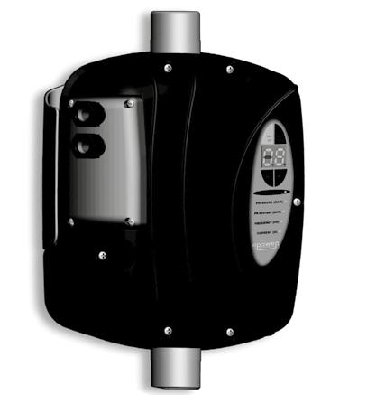 E-Power SISTEMA DI CONTROLLO A VELOCITÀ VARIABILE Dispositivo elettronico a passaggio d acqua per il controllo di elettropompe, basato su tecnologia ad inverter.