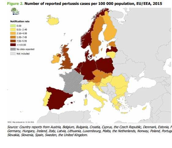 PERTOSSE Annual Epidemiological Report for