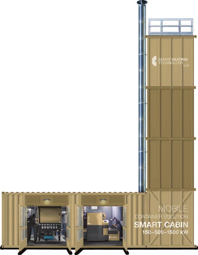 monitoraggio on-line Soluzioni con container completi o forniture individuali Possibilità di scelta per impianti