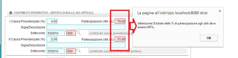 Sulle fatture emesse, in fase di creazione, l'opzione viene riportata automaticamente e viene impostata in fase di contabilizzazione l'opzione Iva x cassa.