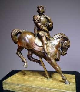 Ansa Lombardia Mostre, copia opera attribuita Leonardo Esposta a Milano,originale in cera è di collezionisti americani (ANSA) - MILANO, 20 OTT - La copia in bronzo di una piccola scultura equestre