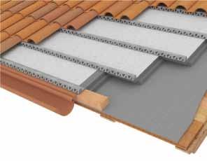 I pannelli sono caratterizzati da battentatura ad elle su ogni lato che evita ogni possibile formazione di ponte termico nella giunzione tra un e l altro.