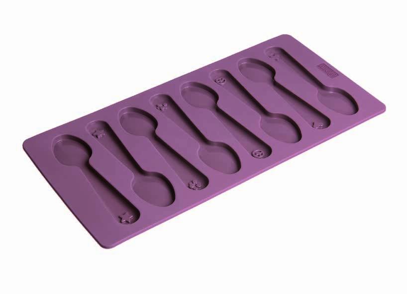 Dimensioni: 30 x 17 x 10 cm Stampo cucchiaino LU 85070 Stampo per biscotti Flexi Form a forma di cucchiaino.
