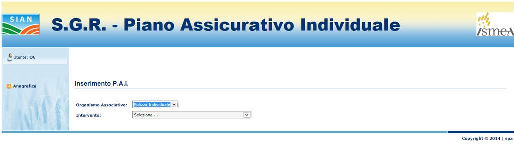 Figura 10 Tale stampa puo essere allegata alla documentazione del progetto 2.3 DETTAGLIO SETTORIALE Se dalla pagina di fig.