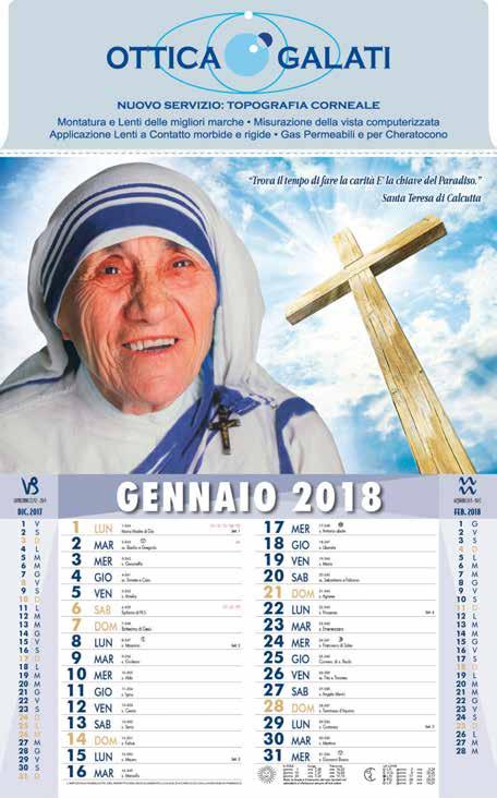 * Madre Teresa di Calcutta CA-102 Carta patinata 70 gr f.to cm.