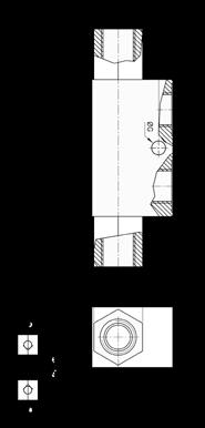 VALVOLE VRDE-AZ FF Tipo A1- U1 BSP A2 - U2 T Q MAX L / min P MAX bar PILOT RATIO L max L1 L2 L3 Ø G H2 CH H1 H S kg VRDE-AZ 010 FF 1/4 Ø12 M18x1,5 30 350 1:4,5 68 138 38 86 7 7 24 13 40 30 0,67