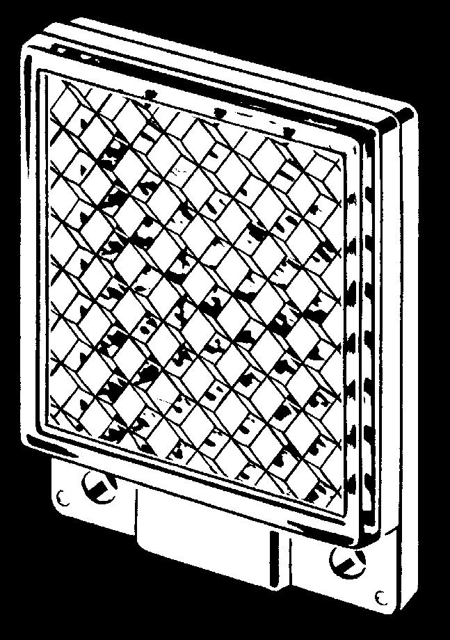 Dimensioni dei catarifrangenti (unità: mm) E39-R1S E39-R1K * E39-R2 E39-R9 #30,9 42,3 (21) 4 8 Due, Ø 3,5 Materiale, riflettente: acrilico 40,3 34 7 7,5 Quattro, Ø