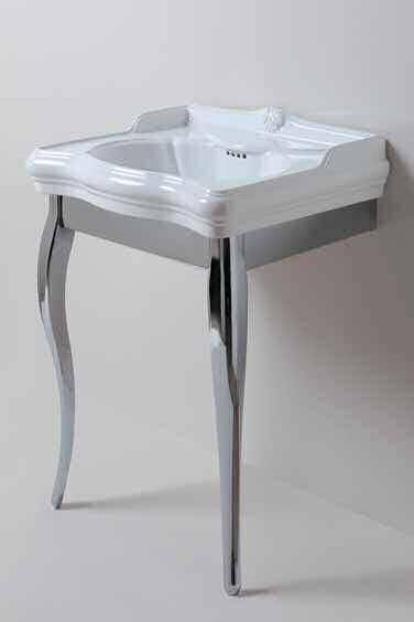 lavabo jubilaeum angolo 35x35 sospeso senza foro predisposto per foro JUB 35/AN / JUB 35/AN 35x35