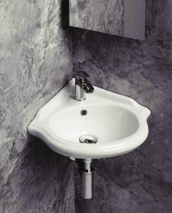 lavabo appoggio JUB50APP, rubinetteria LINEA bianco opaco /