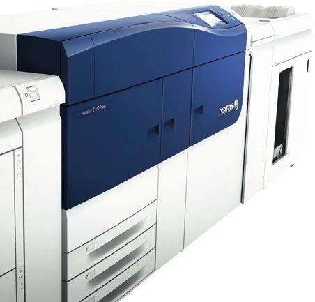 Per questo Grafiche Diemme si è dotata di una nuovissima macchina da stampa Versant 2100 Press che all altissima velocità di stampa e alla possibilità di rilegare a punto