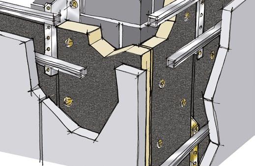 CONTINUA > L impiego dei pannelli X-FOAM o POLIISO, rispetto a soluzioni che utilizzano materiali isolanti alternativi, permette di migliorare sensibilmente le prestazioni e l economicità dell intero