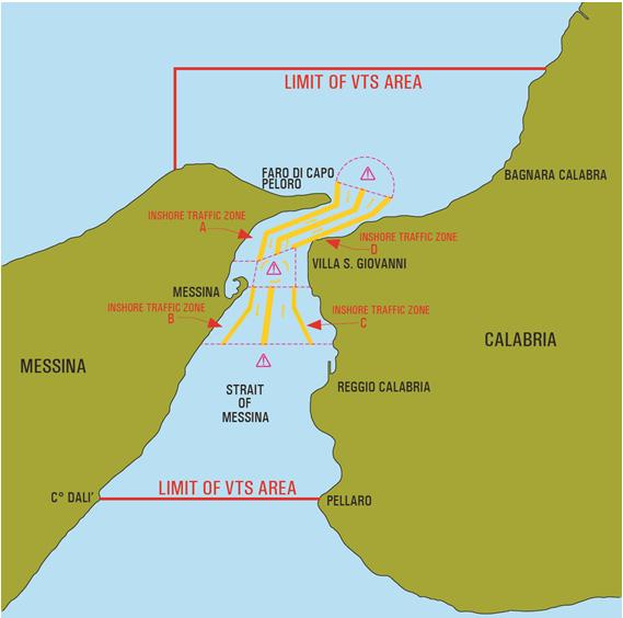 PRIMO CONTATTO VTS Le navi soggette all'obbligo di partecipazione al VTS o qualunque nave intenda avvalersi dei servizi VTS, devono stabilire il primo contatto con il Centro VTS di Messina quando si