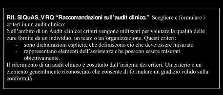 Indicatori di processo Indicatori di