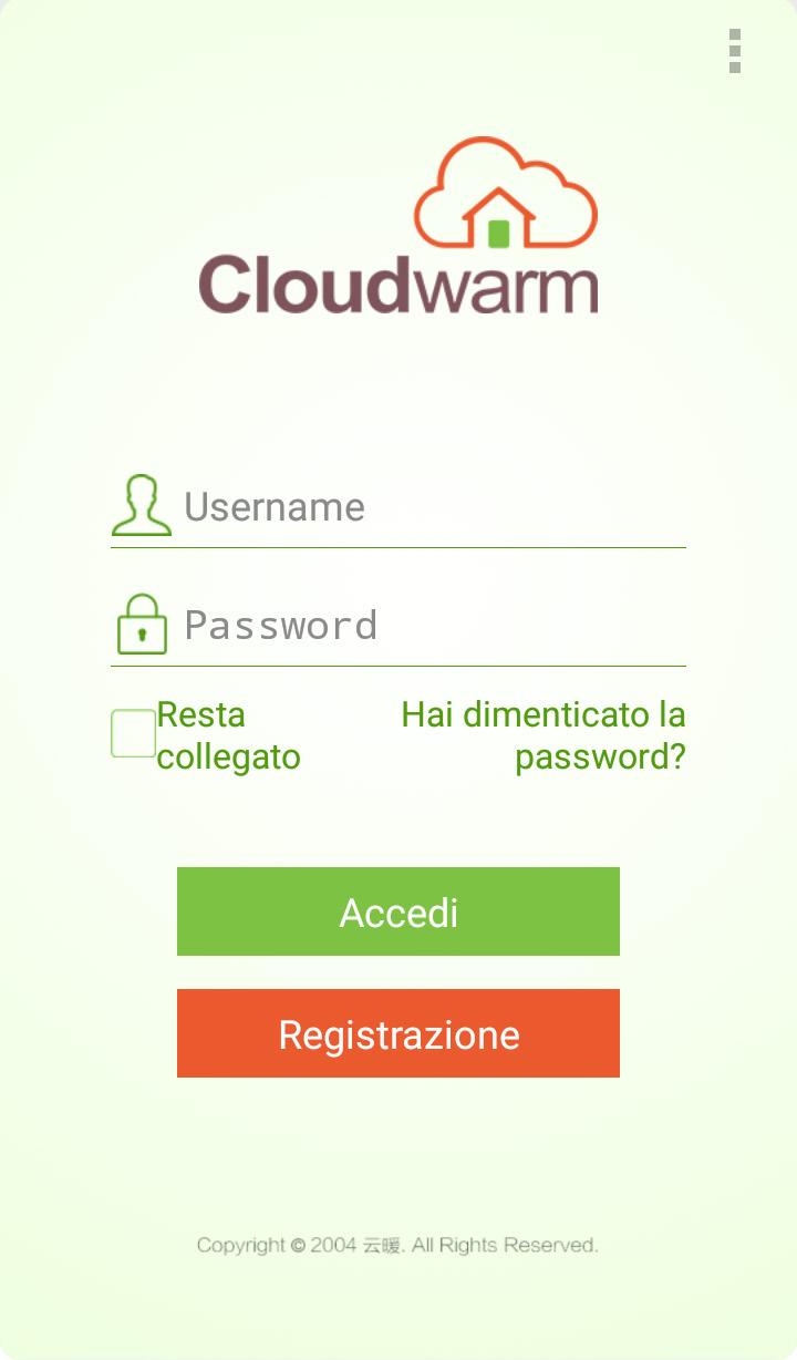 2. UTILIZZO 2.1.2. APP RADIANT CLOUDWARM Grazie all APP Radiant Cloudwarm è possibile gestire la caldaia tramite il proprio dispositivo