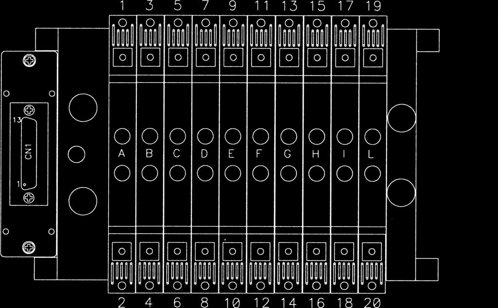 Moduli di connessione elettrica per batterie Tipo Note Massa gr Codice