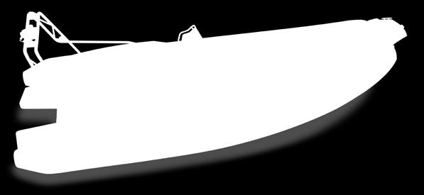 Autovuotante statico Lunghezza: m 5,80 Larghezza: m 2,54 Lunghezza interna calpestabile: m 4,70 Larghezza interna calpestabile: m 1,90 Larghezza intertubolari: m 1,40