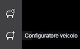 GUIDA RAPIDA A VISTA 2 Verrà visualizzata la schermata "Configuratore veicolo".
