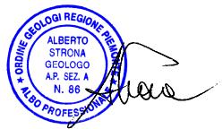 ing. Daniela Fornero (Mandante) Dott. ing. Davide Enrione (Mandante) GEOENGINEERING Associazione tra professionisti via Cibrario, 68 10144 Torino Dott. geol.