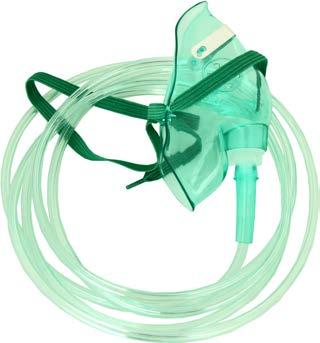MASCHERA PEDRIATICA - 11914020302 Maschera ossigenoterapia pediatrica realizzata in materiale plastico atossico con elastico regolabile.