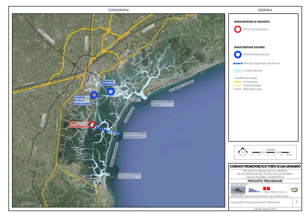 Alternativa 5: Eco Porto San Leonardo Il progetto prevede la