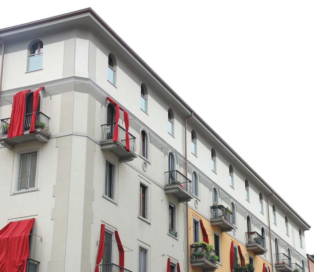 Via Volturno - Milano 2011-2014 Recupero abitativo di sottotetto con sopralzo per realizzazione di 8 unità immobiliari ad uso residenziale.