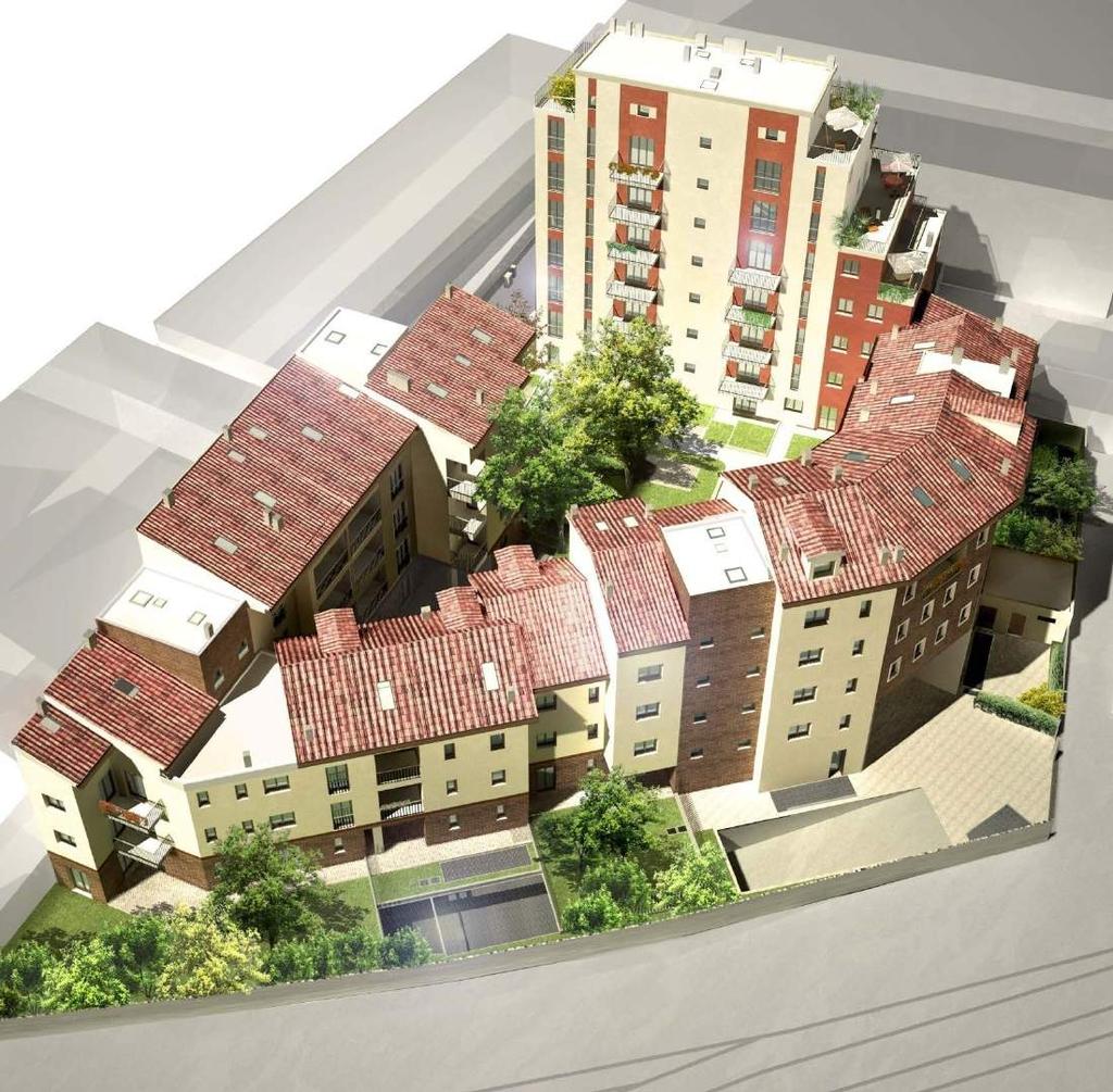 Via Comune Antico - Milano 2008-2014 (in costruzione) Il progetto prevede la costruzione di un complesso di edifici ad uso residenziale formanti una corte interna a verde. Sono stati realizzati n.