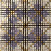 Oro mosaico 1x1 su rete 28,6x28,6 94